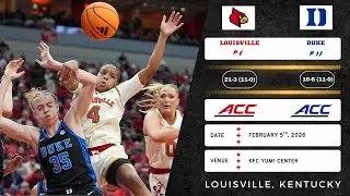 No. 6 Louisville vs No. 17 Duke | ACC | 2.5.26