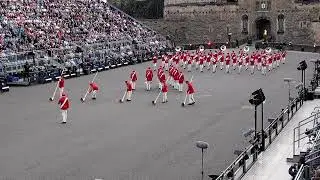 The Royal Edinburgh Military Tattoo 2023. The Swiss Armed Forces Central Band