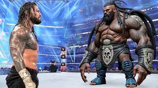 WWE 2K24 - Roman Reigns vs Tribal Juggernaut - FULL MATCH | WWE May 28, 2025
