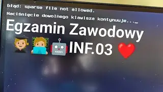 Egzamin Zawodowy 2026 🧑🏼‍🎓🧑🏼‍💻🤖INF.03 ❤️co może być na egzaminie jak zdać w tym roku poradnik 