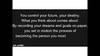 20 | You control your future | Quotes