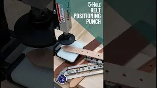 Leather Belt 5-Hole Positioning Punch for HandyPress&reg;