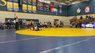 Carson Carlbom, Rush City, 172lbs Vs Ogilvie