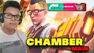 Gt Wardon Is Live #chambermain  | Day 360 | Ranked Games | Chappal padegi Opponent Ko ? #valo