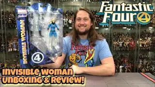 The Invisible Woman Fantastic Four Marvel Select Unboxing & Review!