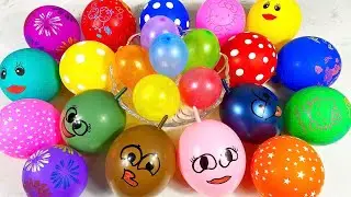 Making Slime With Funny Balloons.L&agrave;m Chất Nhờn Bằng Bong B&oacute;ng#asmr #funny#satisfying#slime#balloons