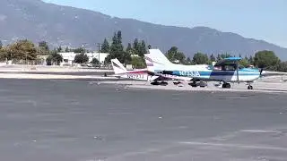 Piper PA 46 M600 landing at cable airport