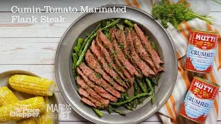 Cumin Tomato Marinated Flank Steak | Mutti