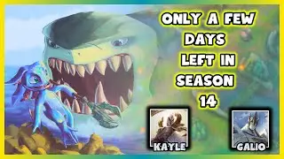 Less Than A Week Left In Season 14 | Fizz Mid vs Kayle, Galio 14.24