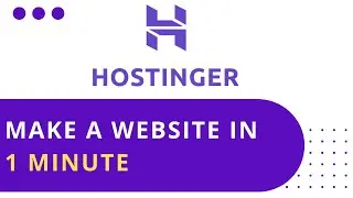 Hostinger Tutorial: Fastest Way to Make a Website Using Hostinger and ChatGPT