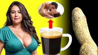 Strong Natural Energy Drink For Men | Coffee, Ginger, Garlic, Honey, Lemon Mix Drink Just Before Bed