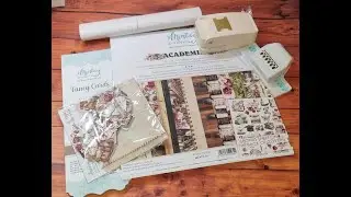 Poscrapmasowy album z kolekcji Academia - inspiracja od @AsiaSzulik