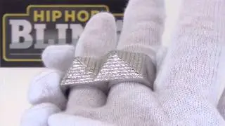Double 2 Finger Ring Bling Bling | Stainless Steel