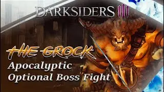 [Darksiders 3 PC] The Grock No Hit Run Optional Boss Fight - Apocalyptic Difficulty