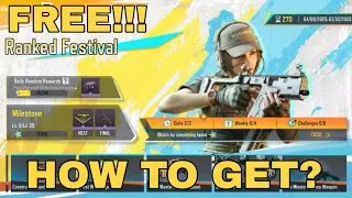 How to Get FREE Rewards in Ranked Festival Event | COD MOBILE 