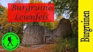Burgruine Leienfels in der Fr&auml;nkischen Schweiz