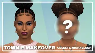 Celeste Michaelson | The Sims 4 | Townie Makeover
