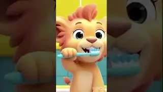 Brush Brush song  🎶 | Baby Rhyme #ytshorts #rhymes