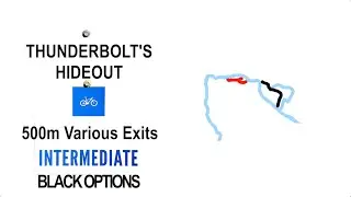 Inverell MTB Park - Thunderbolt's Hideout - BLUE (BLACK Options)