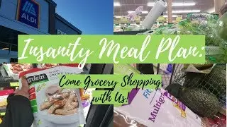 INSANITY Meal Planning | Come Grocery Shopping with Us!