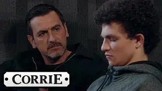 Coronation Street - Peter Pushes Simon to Reveal the Identity of the Second Robber