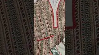 Khaddar stuff by KHADDI Simple but elegant  design by saaji collection