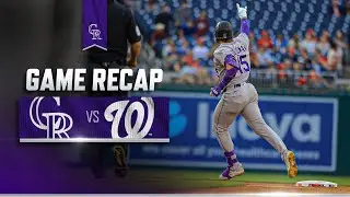 Rockies vs. Nationals Game Highlights (6/16/25) | MLB Highlights