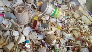 #plasticrecyclingprocess white pp plastic scrap Grinding  #plastic #scrap  #grinding #machine
