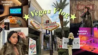 LAS VEGAS VLOG🎡🎰⭐️ brand trip, sabrina carpenter concert in LA & more!