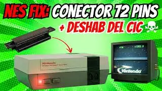 NES Parpadea o No Lee Cartuchos ✅ Solución REAL | Reemplazo 72 Pines + Fix CIC (Blinking Light Fix)