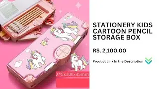 Pencil in Box for Kids 🎒 | Plastic Pencil Box for School #PencilInBox #PencilBoxForKids