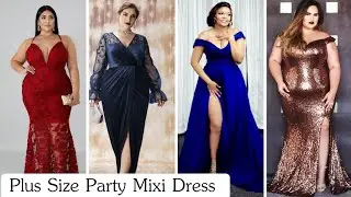 Women Beautiful Plus Size Party Dress Styles Trend 2024 |@FashionFabulous-zt8ug