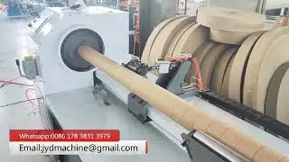 Highly Efficient Kraft Paper Tube Core Cutting Machine