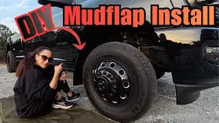 2026 RAM 3500 Mega Cab Dually | WeatherTech Mudflap Install (No Drilling!)