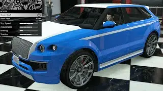 GTA 5 &mdash; Кастомизация транспортных средств из прошлых DLC &mdash; Enus Huntley S (внедорожник Bentley)