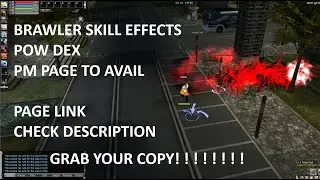 brawler pow dex skill effects