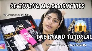 Reviewing M.A.C Cosmetics || HUGE PR from M.A.C || #makeuptutorial #productreview #maccosmetics #mac