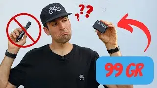 Mini compresor de aire Cyplus cube para bicicleta