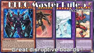 YU-GI-OH! HERO MASTER RULE 5 DECK PROFILE [YGO PRO]