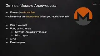 4 ways to Anonymously Get Monero