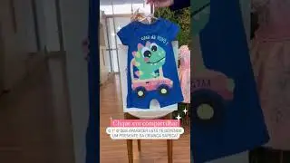 Presentes  #estiloinfantil #roupasparacrian&ccedil;as #modainfantil