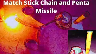 Match Stick Chain And Penta Missile | Match Stick Tricks | Match Domino