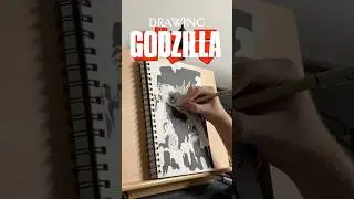 Drawing GODZILLA!🦖🔥#drawing #godzilla #kingofthemonsters #shingodzilla #monster #art