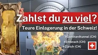 Gold & Silber lagern in der Schweiz - ACHTE auf diese Konditionen und Kriterien!