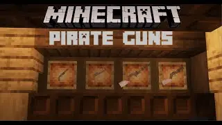 Pirate Guns MODE REVIEW | PIRATE WEAPONS IN MINECRAFT!