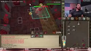 Faux almost died on his HCIM