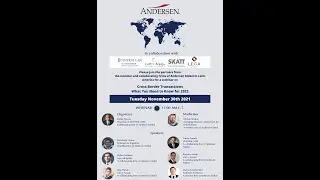 WEBINAR  - CROSS BORDER TRANSACTIONS: WHAT YOU NEED TO KNOW FOR 2022