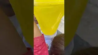 Yellow colour jelly poring challenge amazing new game challenge #shorts