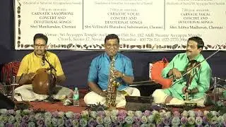 Saxophone - Manikandan - Krishna Nee - Yamuna Kalyani - Chaappu - PKF Music Festival 2024 - Day 1