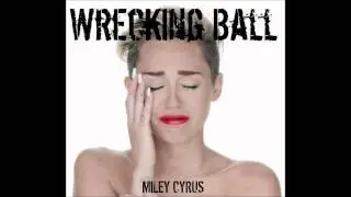 Miley Cyrus - Wrecking Ball Karaoke / Instrumental with lyrics